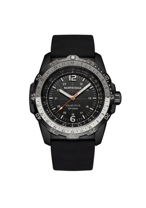 Relógio North Edge Evoque 2 Preto Smartwatch Militar Masculino