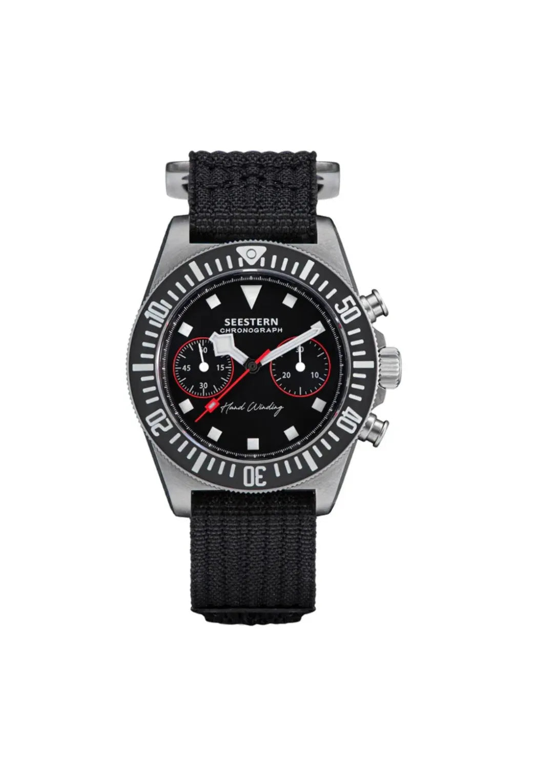 Relógio Mergulhador Automático Seestern Night Ops Black Masculino