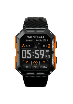 Smartwatch Militar North 511 Masculino Tela 1.32 Prova Dágua