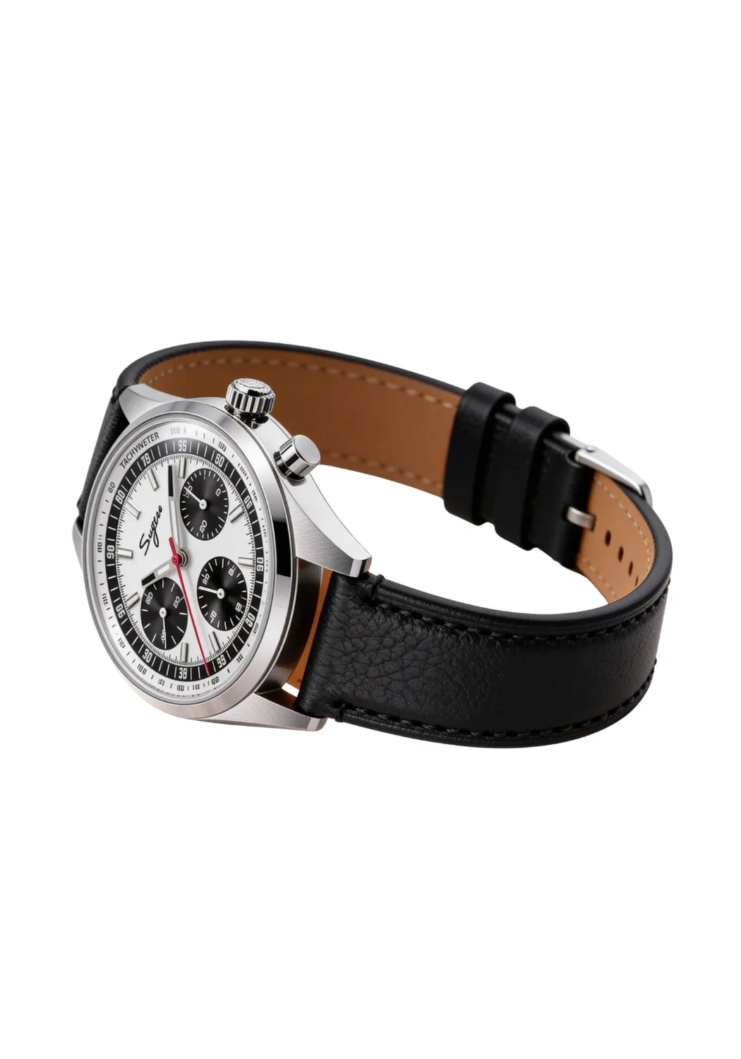 Relógio Sugess Grand Tourer Panda Noir Cronógrafo | Zantino